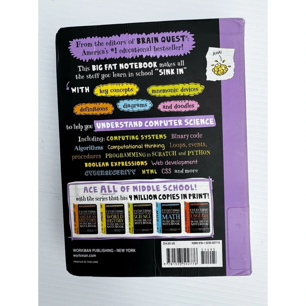 Everything You Need to Ace Computer Science and Coding in One Big Fat Notebook
